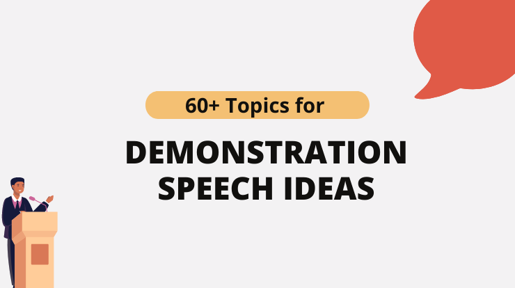 demonstration speech ideas reddit