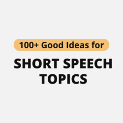 Short Speech Topics