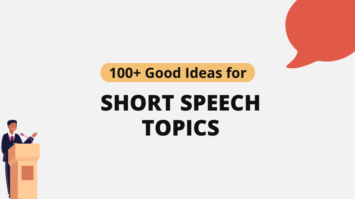 a good speech topic will be